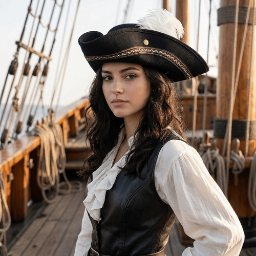 Cosplay pirate hat captain - cosplay,