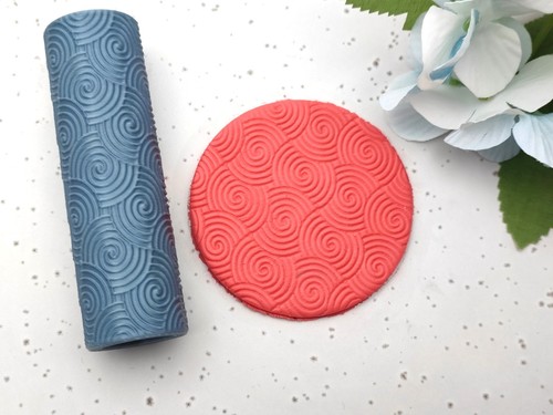 Spiral swirl texture roller - swirl,