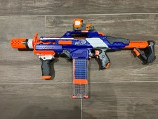 Nerf Rapidstrike CS-18 N-Strike Elite Blaster Toy Working with Magazine & Darts