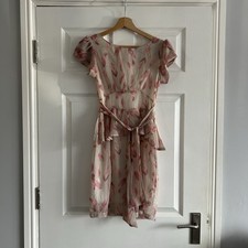 Vintage Y2k Pink Feather Flowy