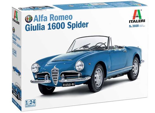 Italeri it3668 alfa - italeri, 1/24