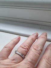 Diamond Part Wishbone Platinum