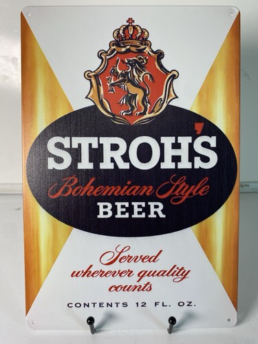Stroh bohemian beer - bohemian, sign