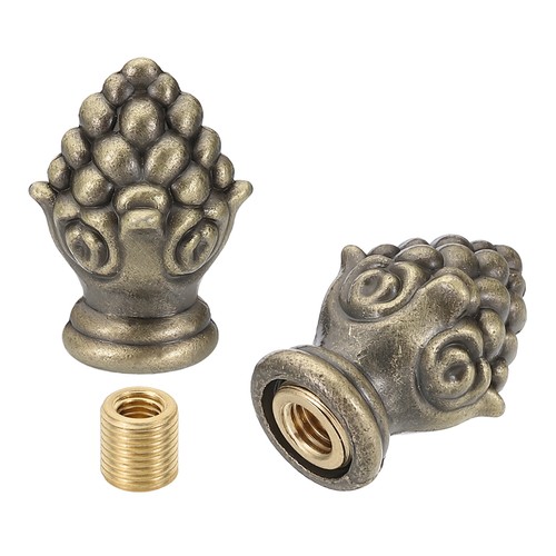 20mm lamp finials caps - x,