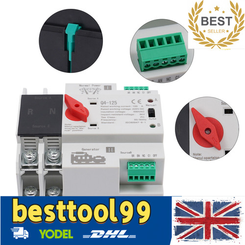 100amp changeover switch - 100amp,