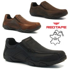 MENS RED TAPE LEATHER SHOES
