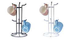  Mug Tree Mugs Holder 6 Hooks