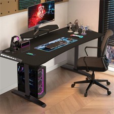 LED Gaming Desk Computer Table