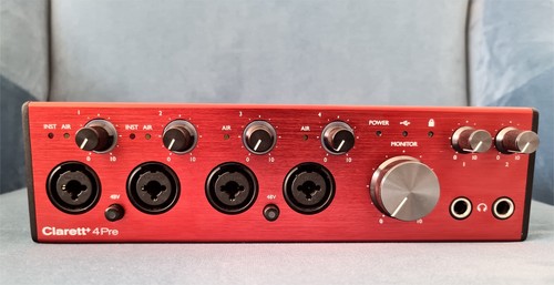 Focusrite clarett 4pre - focusrite, clarett+