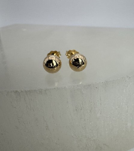 14k solid gold 8mm - 14k, 5.8mm