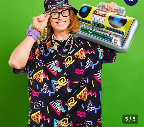 80s 90s retro fancy dress - retro,