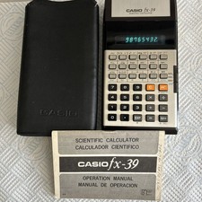 Vintage 1978 Casio FX-39