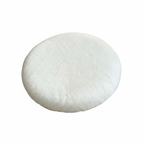 Round soft floor pillow - round,