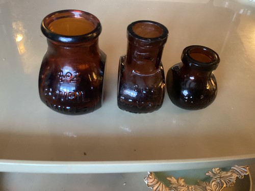 Vintage amber glass - vintage,