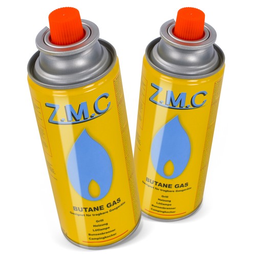 Butane gas cartridge gas