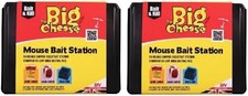 The Big Cheese Mouse Bait Station x2