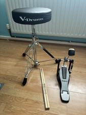 Roland DAP-3X V-Drums Accessory Package - Drum Throne, Kick Pedal & Drumsticks