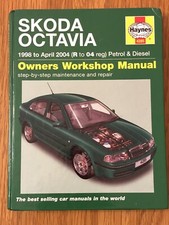 SKODA OCTAVIA 1998 to 2004 Petrol & Diesel HAYNES OWNERS WORKSHOP MANUAL 4285