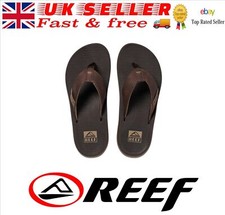 Reef Mens Flip Flops Santa Ana -Brown BNWT FREE CARRIAGE