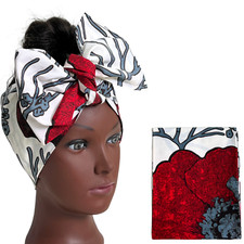 Hair Tie/head wrap/workout head band African Ankara Hair Accessories Scarves UK