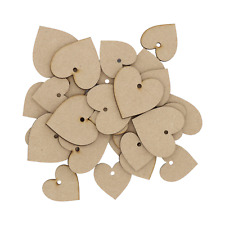 Wooden Heart With Hole MDF