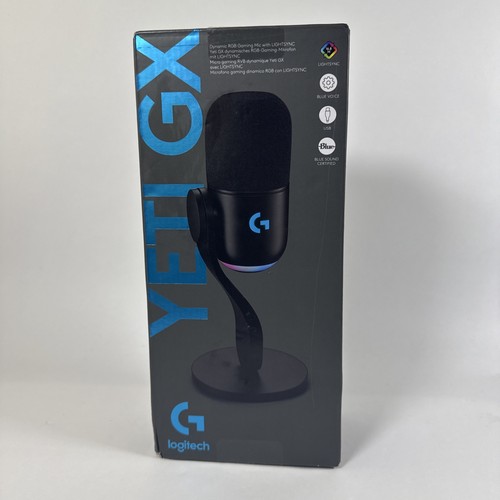 New logitech yeti dynamic - logitech, gx