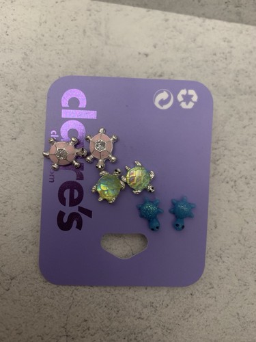Girls cute turtle - cute, studs