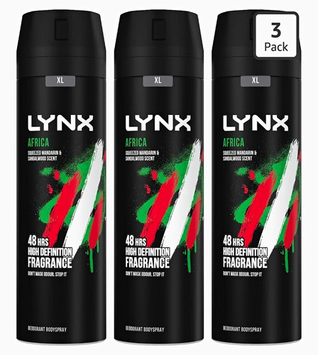 Lynx africa men deodorant - africa, men’s