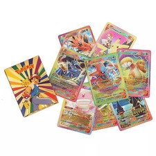 55PCS Pokemon Card Foil GOLD