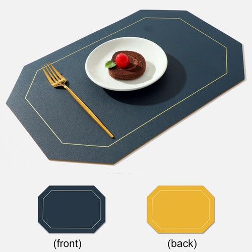 Dining table mat set - , octagonal