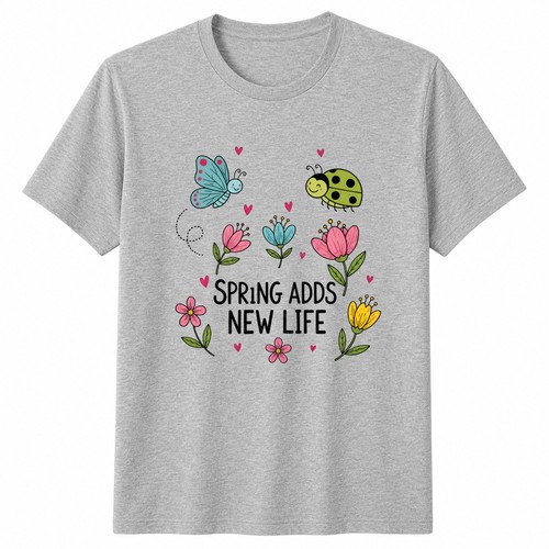 Floral butterfly and bee - butterfly,