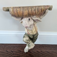 Vintage Chrisdon Farmer Bunny