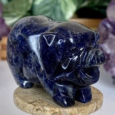 Carved Stone Pig Animal