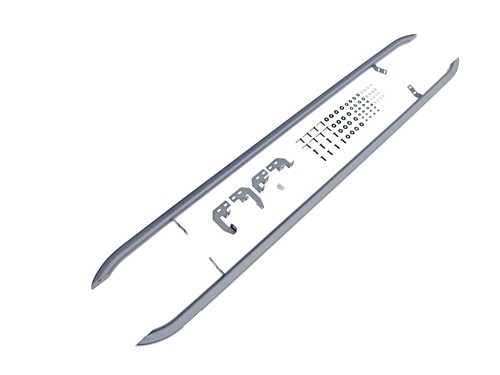 Chrome stainless side bars - stainless,