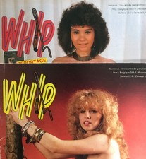 SCARCE GENUINE VINTAGE FEMDOM MAGAZINE WHIP BELGIUM TWO ISSUES LATEX LEATHER PVC