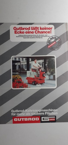 Gutbrod vacuum sweepers - vacuum,