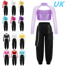 UK Girl's Dance Outfits Mesh