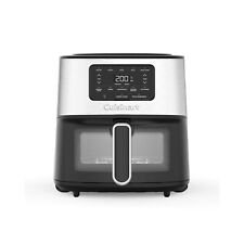 Cuisinart 10 in 1 Basket Air Fryer 5.7L Large Capacity 23cm Cooking Space Black