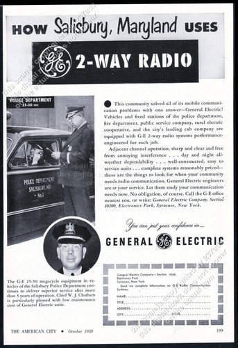 1950 salisbury maryland police - 1950,