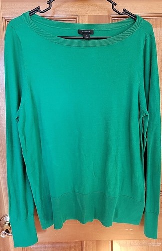 Halogen green sweater - green, women's