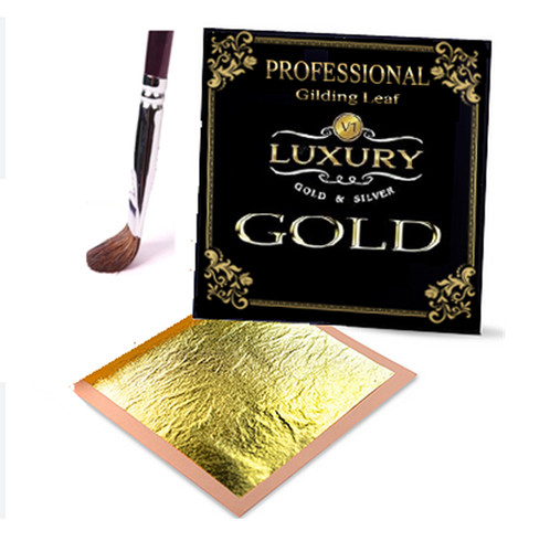 Gold leaf sheets - 100,