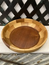Wooden Bowl Or Plate Vintage