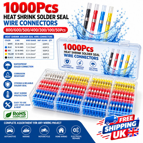 1000pcs waterproof solder - 1000pcs,