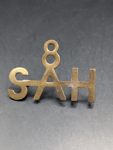 Sah brass shoulder title - 8,
