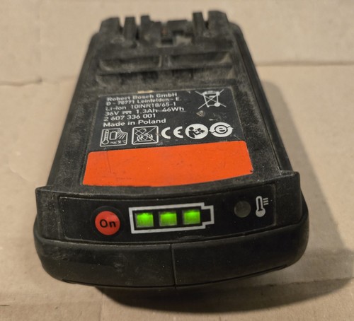 Used genuine bosch battery - genuine,