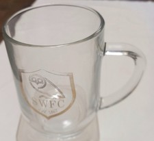 SWFC  Drinkng Glass .Used Condition. Size M. Club Logo