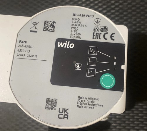 Wilo para 43scu - para, 25/6-43scu