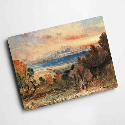 Print vintage scotland - a4,
