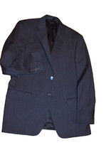 CERRUTI PRESTIGE REGULAR FIT GREY STRIPED WORK/DRESS SUIT JACKET UK 40R