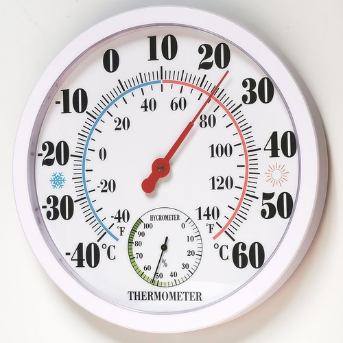 Round thermometer with - thermometer,